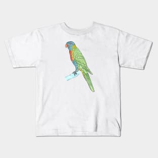 Rainbow Lorikeet Kids T-Shirt